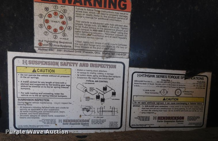 image for item DJ7676 2011 XL Specialized XL 70 MDE  lowboy equipment trailer