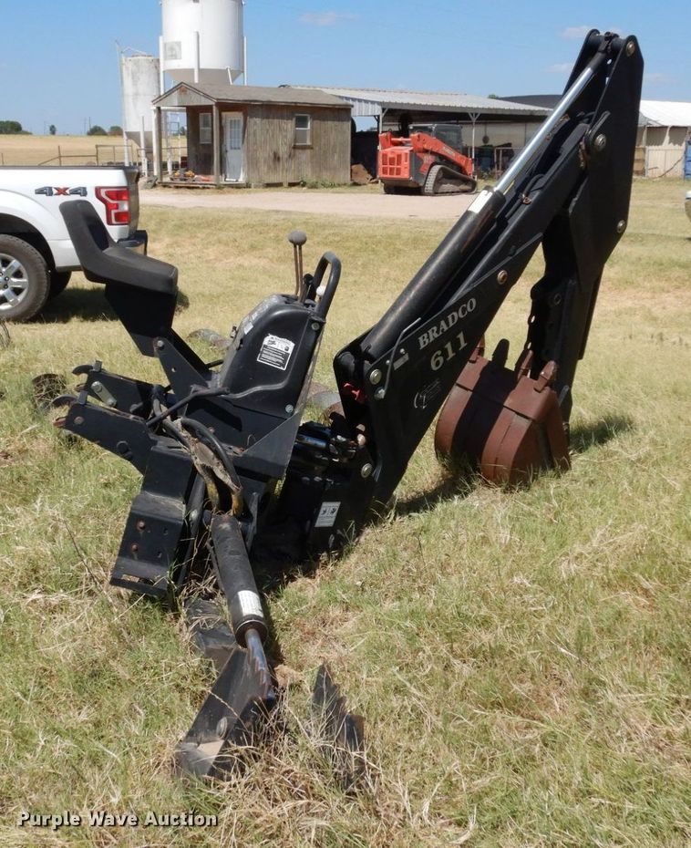 image for item DK0368 Bradco 8611X  backhoe attachment