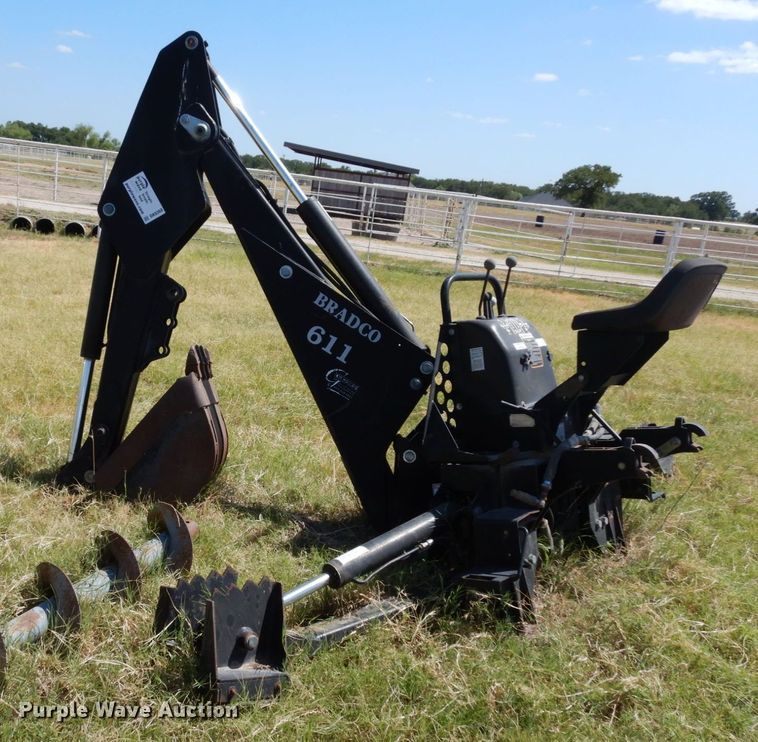 image for item DK0368 Bradco 8611X  backhoe attachment