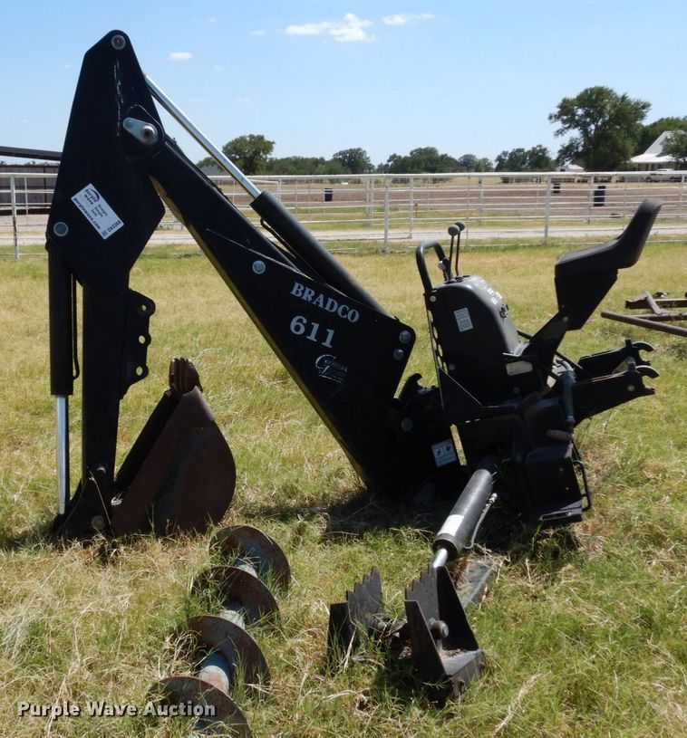 image for item DK0368 Bradco 8611X  backhoe attachment