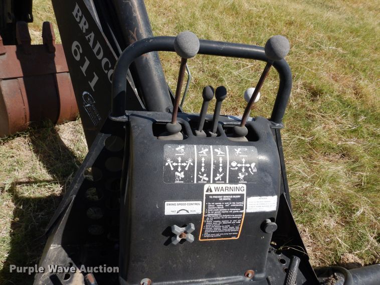 image for item DK0368 Bradco 8611X  backhoe attachment