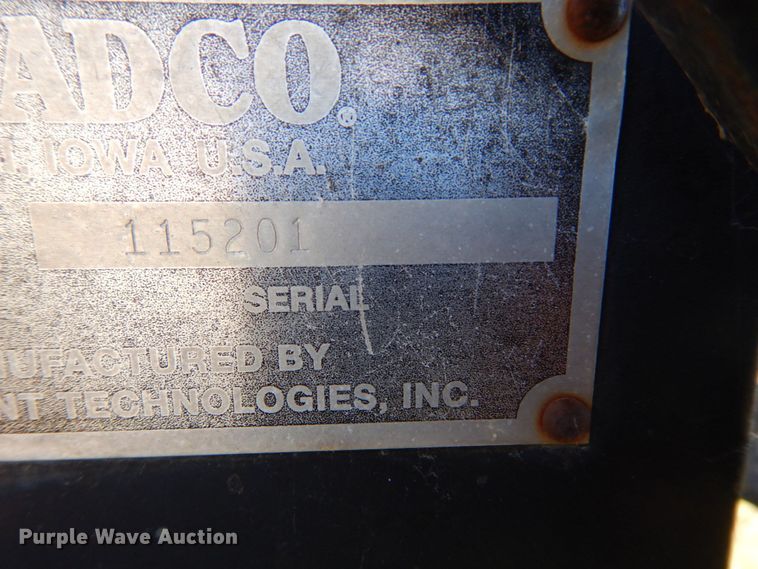 image for item DK0368 Bradco 8611X  backhoe attachment