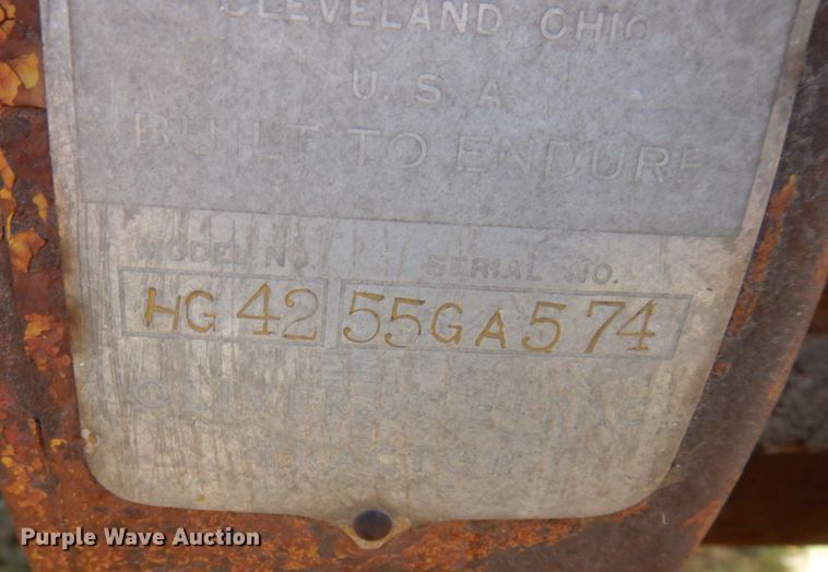 image for item DK0371 1942 Oliver HG42  crawler tractor