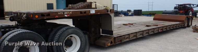 image for item DK2020 2003 Trail King TK60MG-482  lowboy equipment trailer