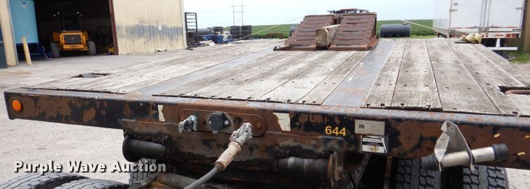 image for item DK2020 2003 Trail King TK60MG-482  lowboy equipment trailer