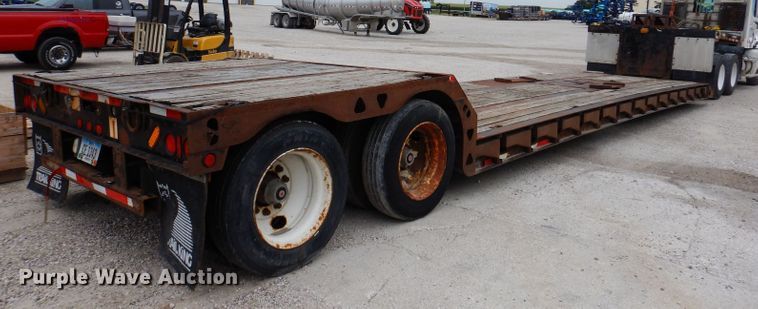 image for item DK2020 2003 Trail King TK60MG-482  lowboy equipment trailer