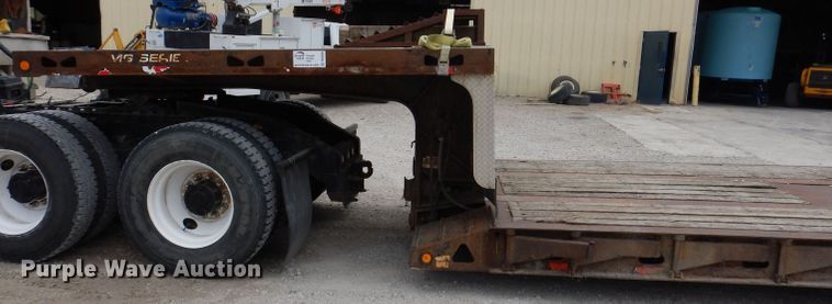 image for item DK2020 2003 Trail King TK60MG-482  lowboy equipment trailer