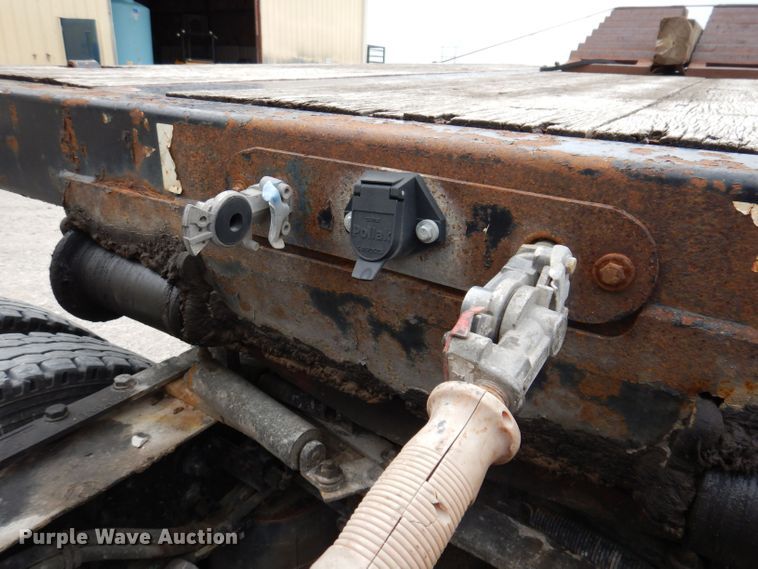 image for item DK2020 2003 Trail King TK60MG-482  lowboy equipment trailer