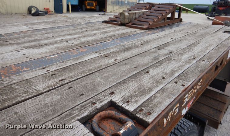 image for item DK2020 2003 Trail King TK60MG-482  lowboy equipment trailer