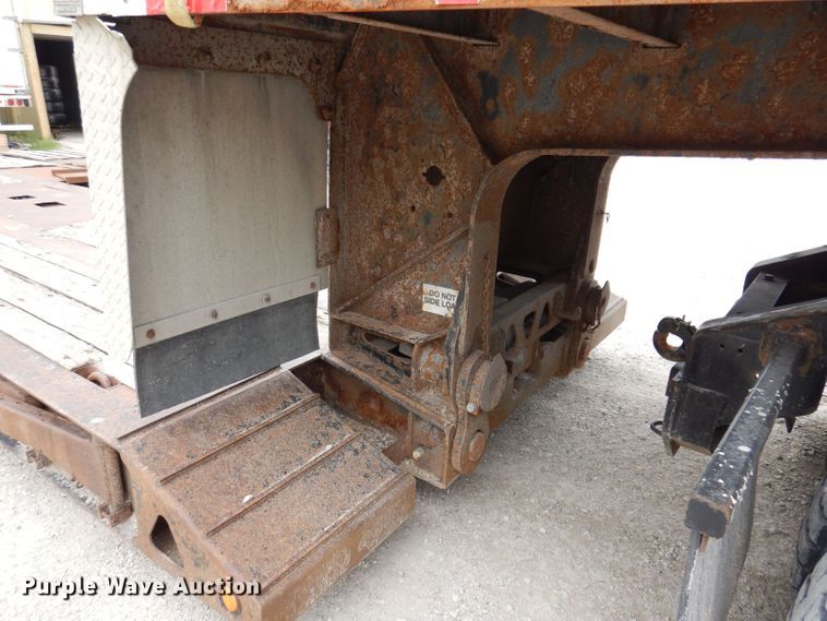 image for item DK2020 2003 Trail King TK60MG-482  lowboy equipment trailer