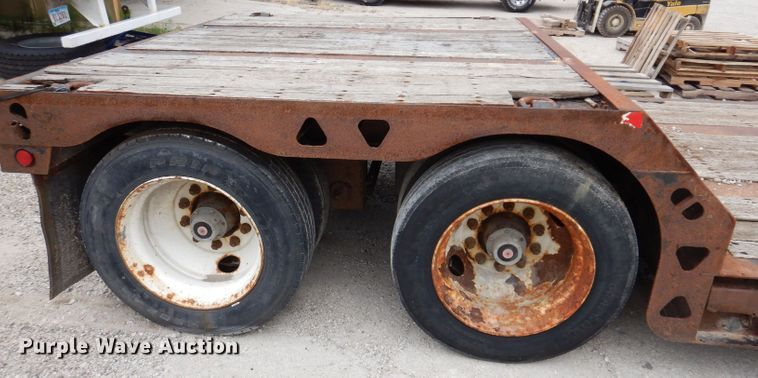 image for item DK2020 2003 Trail King TK60MG-482  lowboy equipment trailer