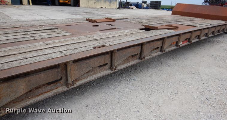 image for item DK2020 2003 Trail King TK60MG-482  lowboy equipment trailer