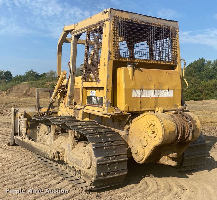 image for item DK6270 1980 Caterpillar D6D  dozer