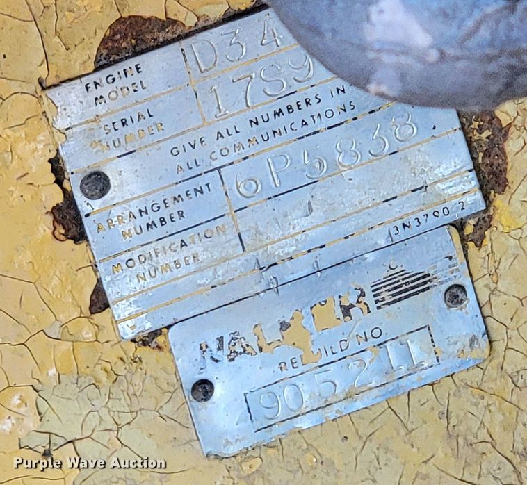 image for item DK6283 1974 Caterpillar D8K  dozer