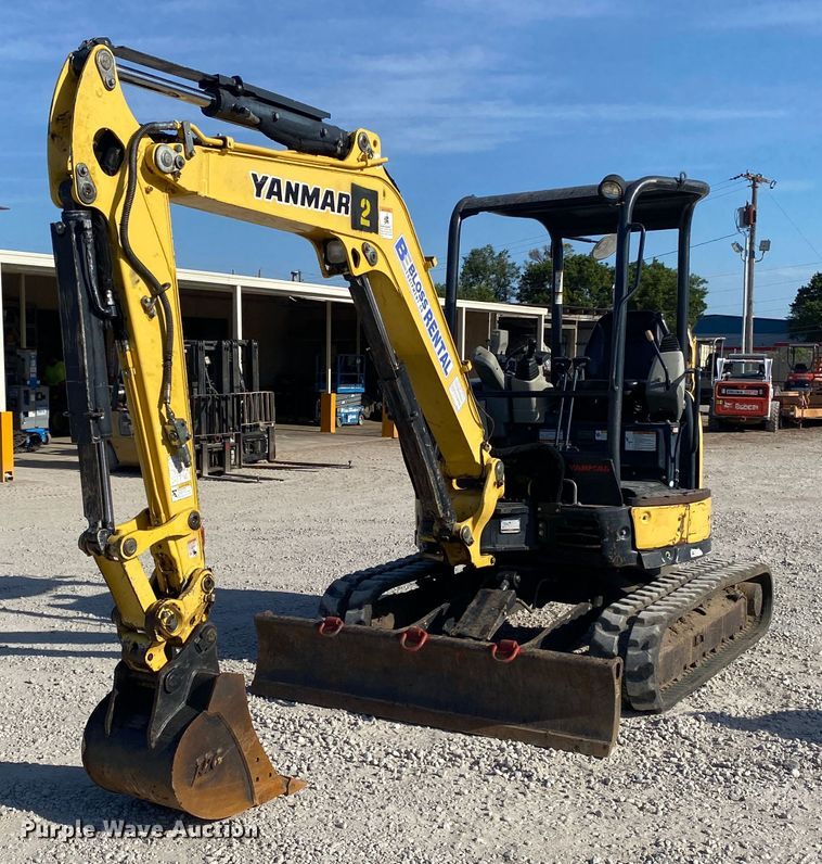 image for item DK6287 2016 Yanmar VI035-6A  mini excavator