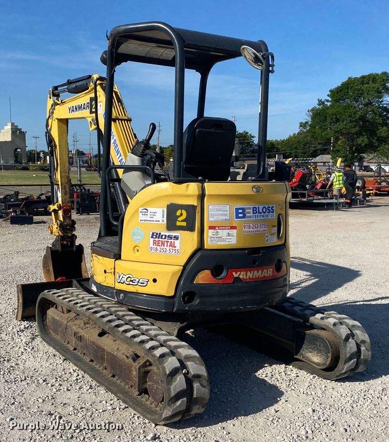 image for item DK6287 2016 Yanmar VI035-6A  mini excavator