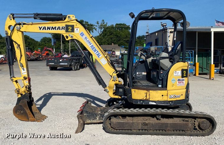 image for item DK6287 2016 Yanmar VI035-6A  mini excavator