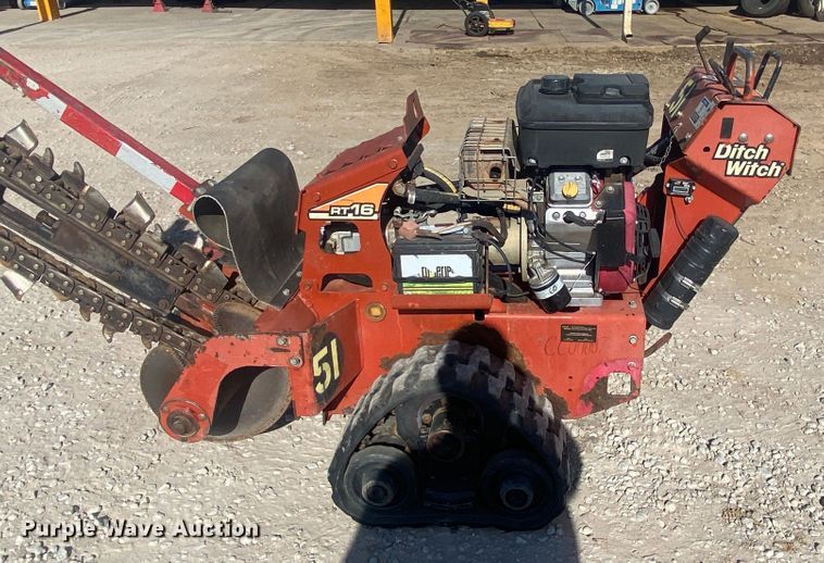 image for item DK6289 2012 Ditch Witch RT16  trencher