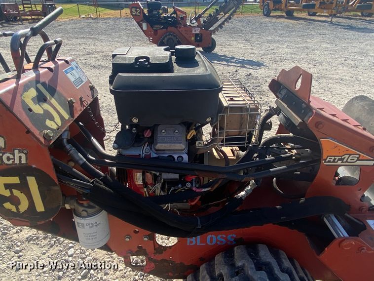 image for item DK6289 2012 Ditch Witch RT16  trencher