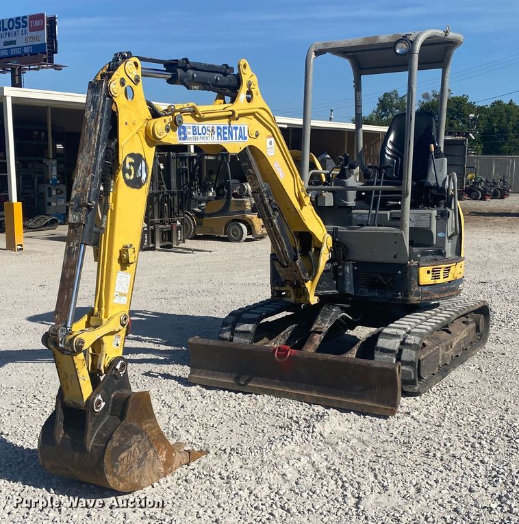 image for item DK6290 2014 Yanmar Vi027-5B  mini excavator