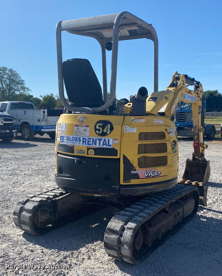 image for item DK6290 2014 Yanmar Vi027-5B  mini excavator