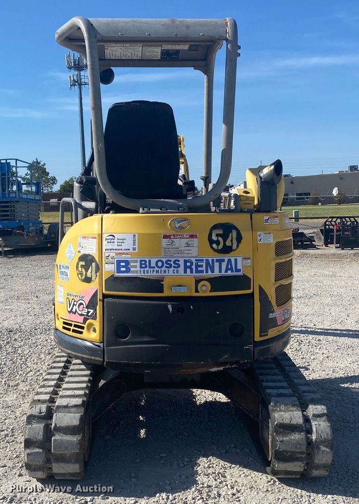 image for item DK6290 2014 Yanmar Vi027-5B  mini excavator