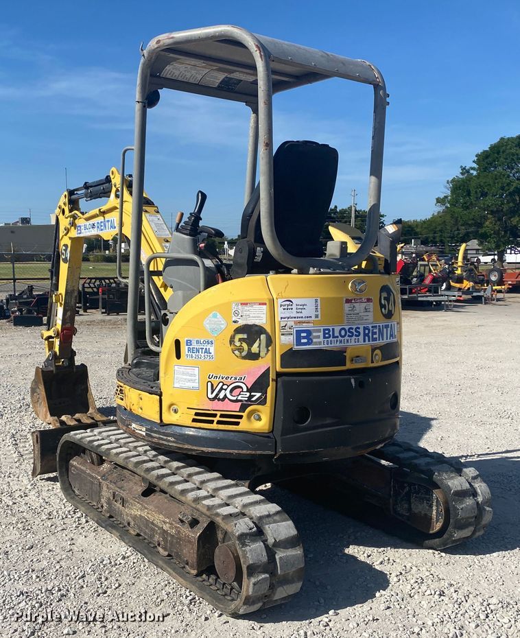 image for item DK6290 2014 Yanmar Vi027-5B  mini excavator