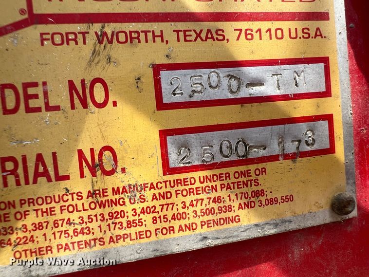 image for item DK6291 2007 Watson 2500-TM  drilling rig