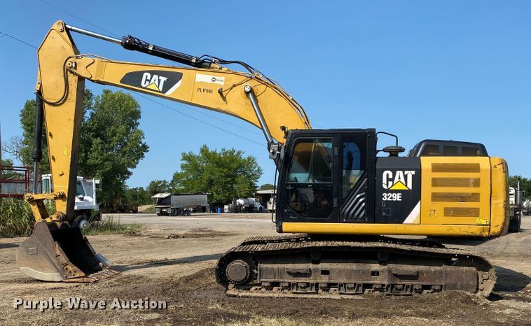 image for item DK6354 2012 Caterpillar 329E L  excavator