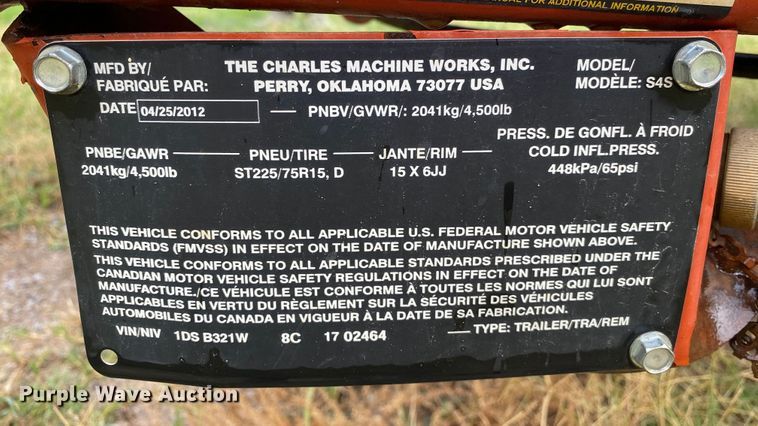 image for item DK6360 2012 Ditch Witch FX20  vacuum excavator