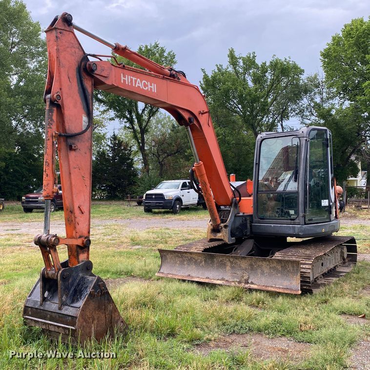 image for item DK6361 2012 Hitachi ZX85USB-3  mini excavator