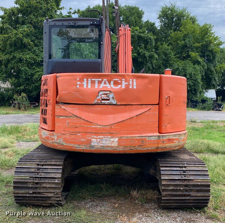 image for item DK6361 2012 Hitachi ZX85USB-3  mini excavator