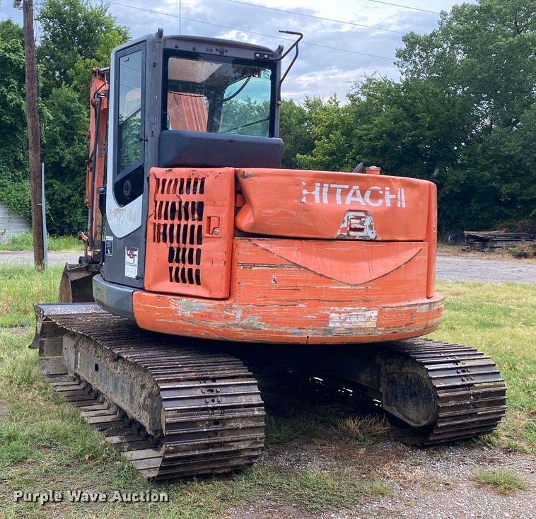 image for item DK6361 2012 Hitachi ZX85USB-3  mini excavator