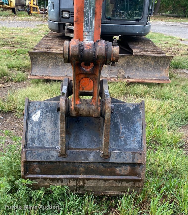 image for item DK6361 2012 Hitachi ZX85USB-3  mini excavator