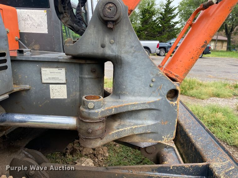 image for item DK6361 2012 Hitachi ZX85USB-3  mini excavator