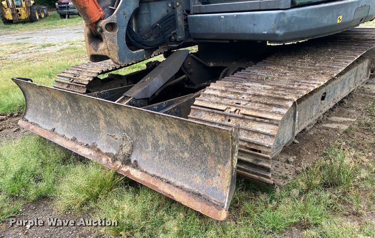 image for item DK6361 2012 Hitachi ZX85USB-3  mini excavator