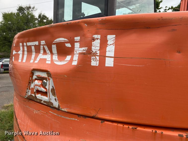 image for item DK6361 2012 Hitachi ZX85USB-3  mini excavator