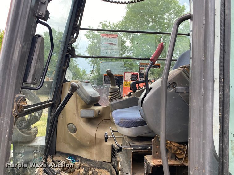 image for item DK6361 2012 Hitachi ZX85USB-3  mini excavator