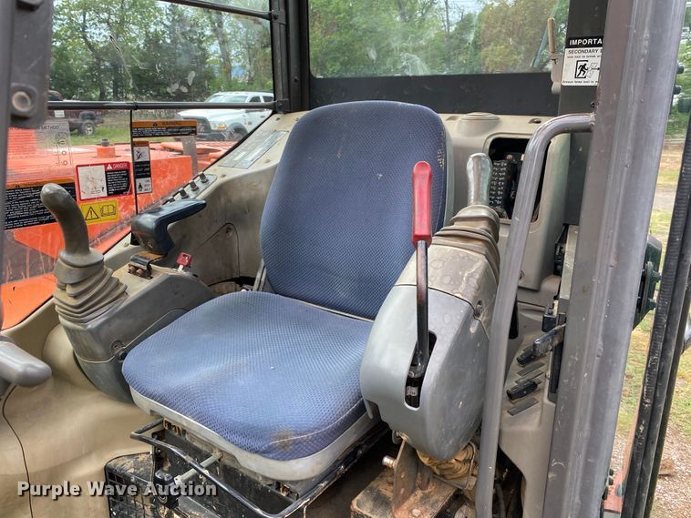 image for item DK6361 2012 Hitachi ZX85USB-3  mini excavator