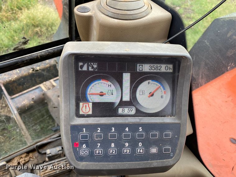 image for item DK6361 2012 Hitachi ZX85USB-3  mini excavator