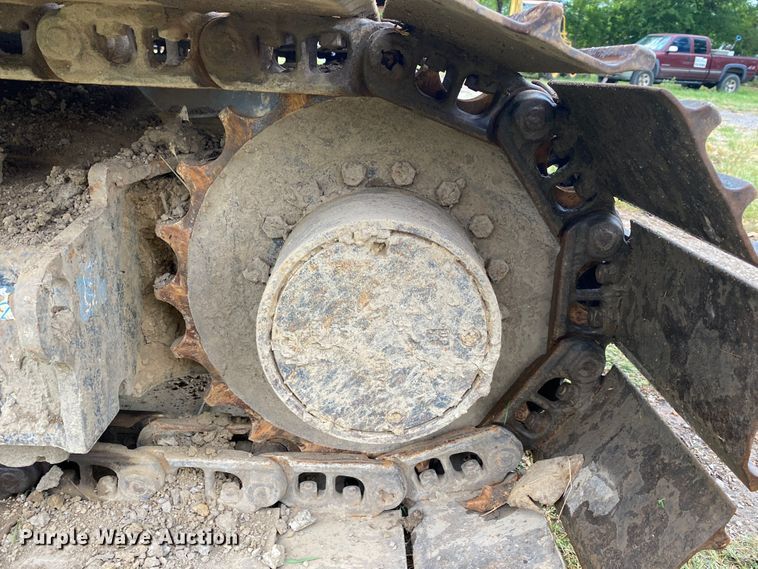 image for item DK6361 2012 Hitachi ZX85USB-3  mini excavator