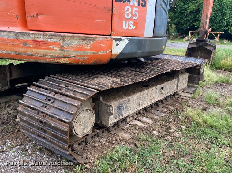 image for item DK6361 2012 Hitachi ZX85USB-3  mini excavator