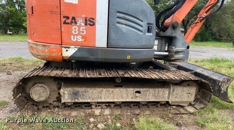 image for item DK6361 2012 Hitachi ZX85USB-3  mini excavator