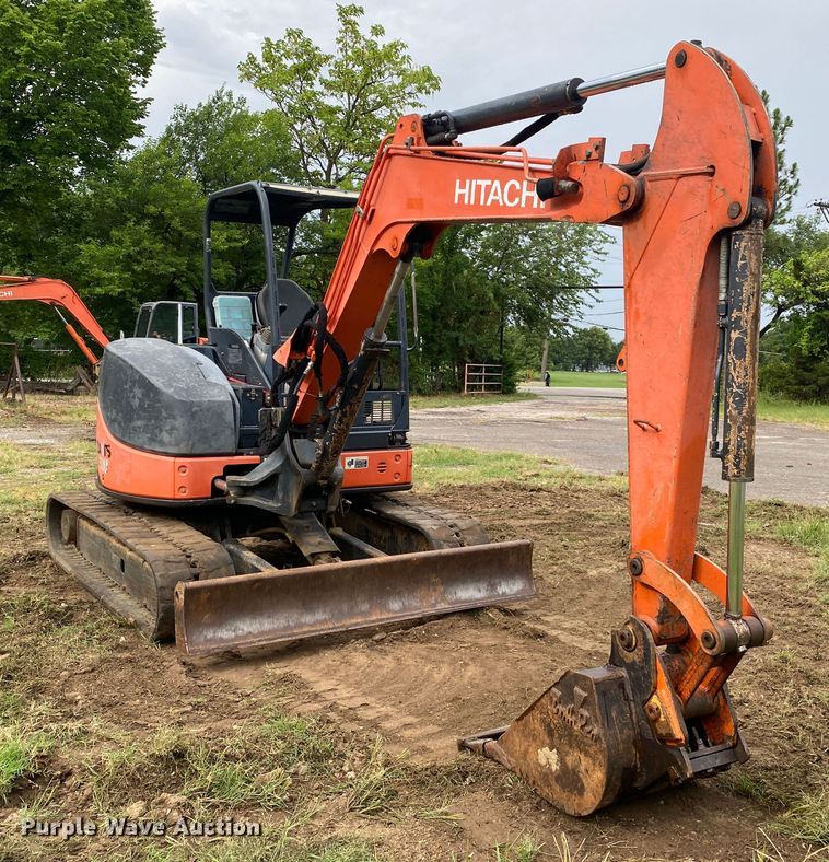 image for item DK6362 2011 Hitachi ZX50U-3  mini excavator