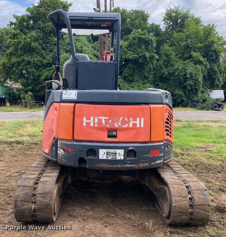 image for item DK6362 2011 Hitachi ZX50U-3  mini excavator