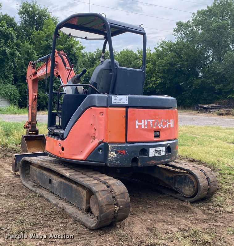 image for item DK6362 2011 Hitachi ZX50U-3  mini excavator