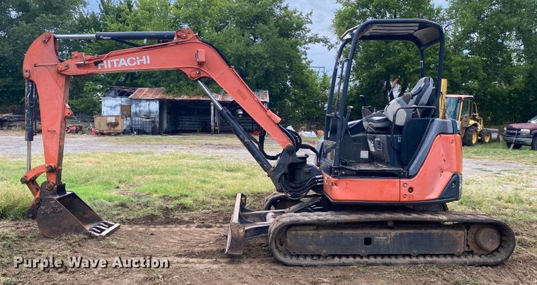 image for item DK6362 2011 Hitachi ZX50U-3  mini excavator