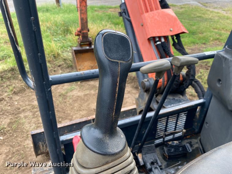 image for item DK6362 2011 Hitachi ZX50U-3  mini excavator