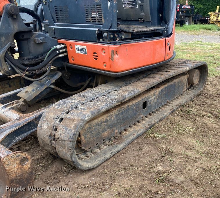 image for item DK6362 2011 Hitachi ZX50U-3  mini excavator