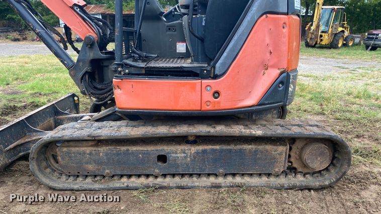 image for item DK6362 2011 Hitachi ZX50U-3  mini excavator